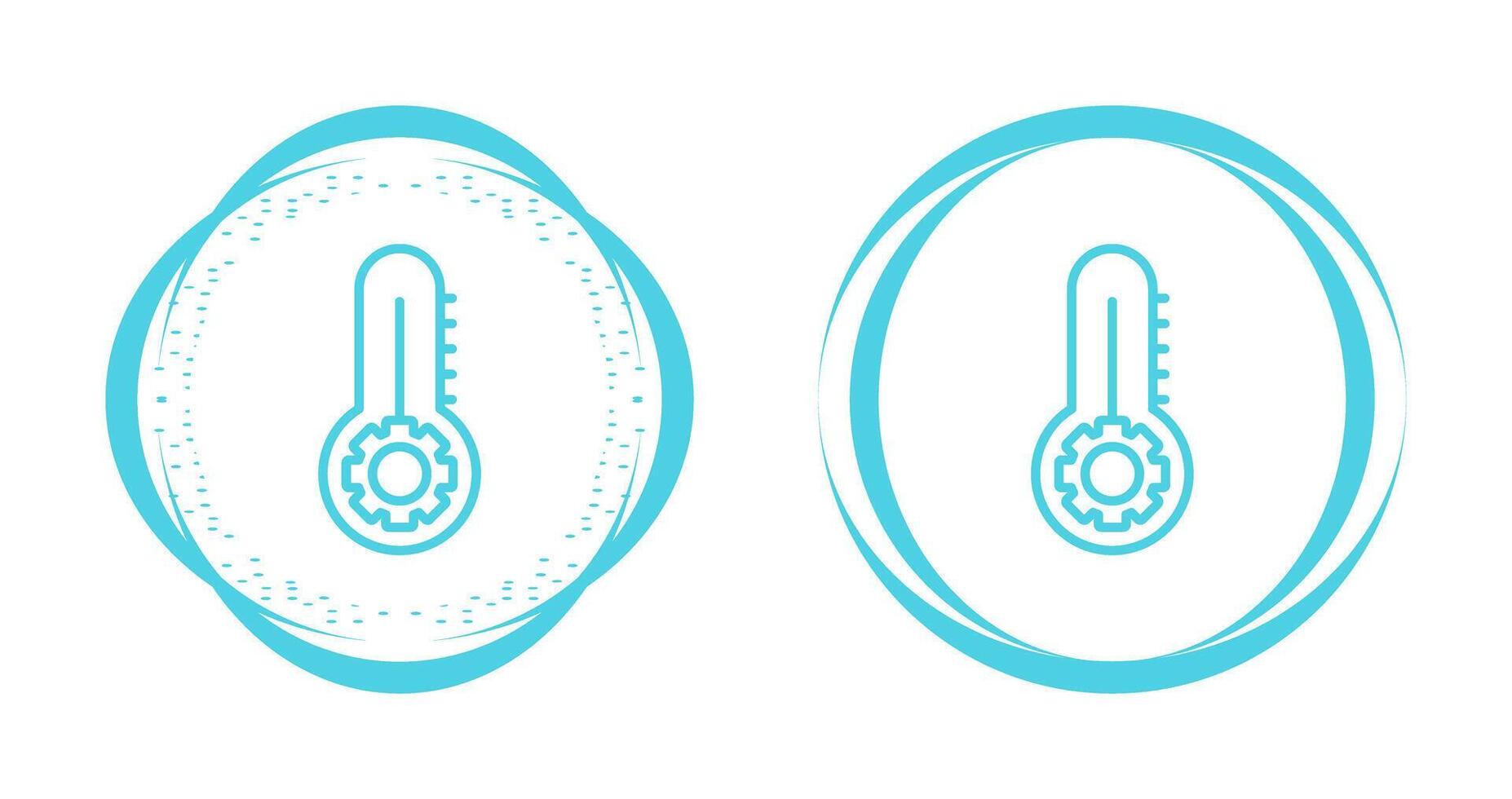 icône de vecteur de thermomètre