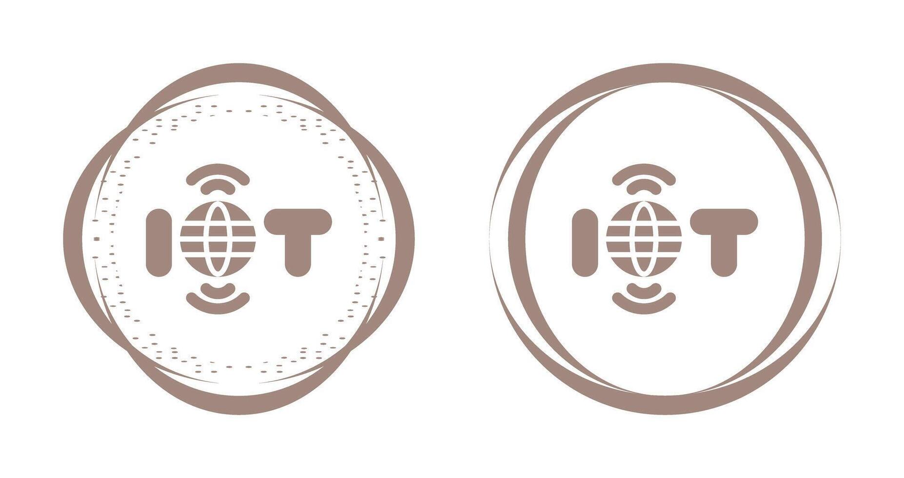 l'Internet de des choses vecteur icône