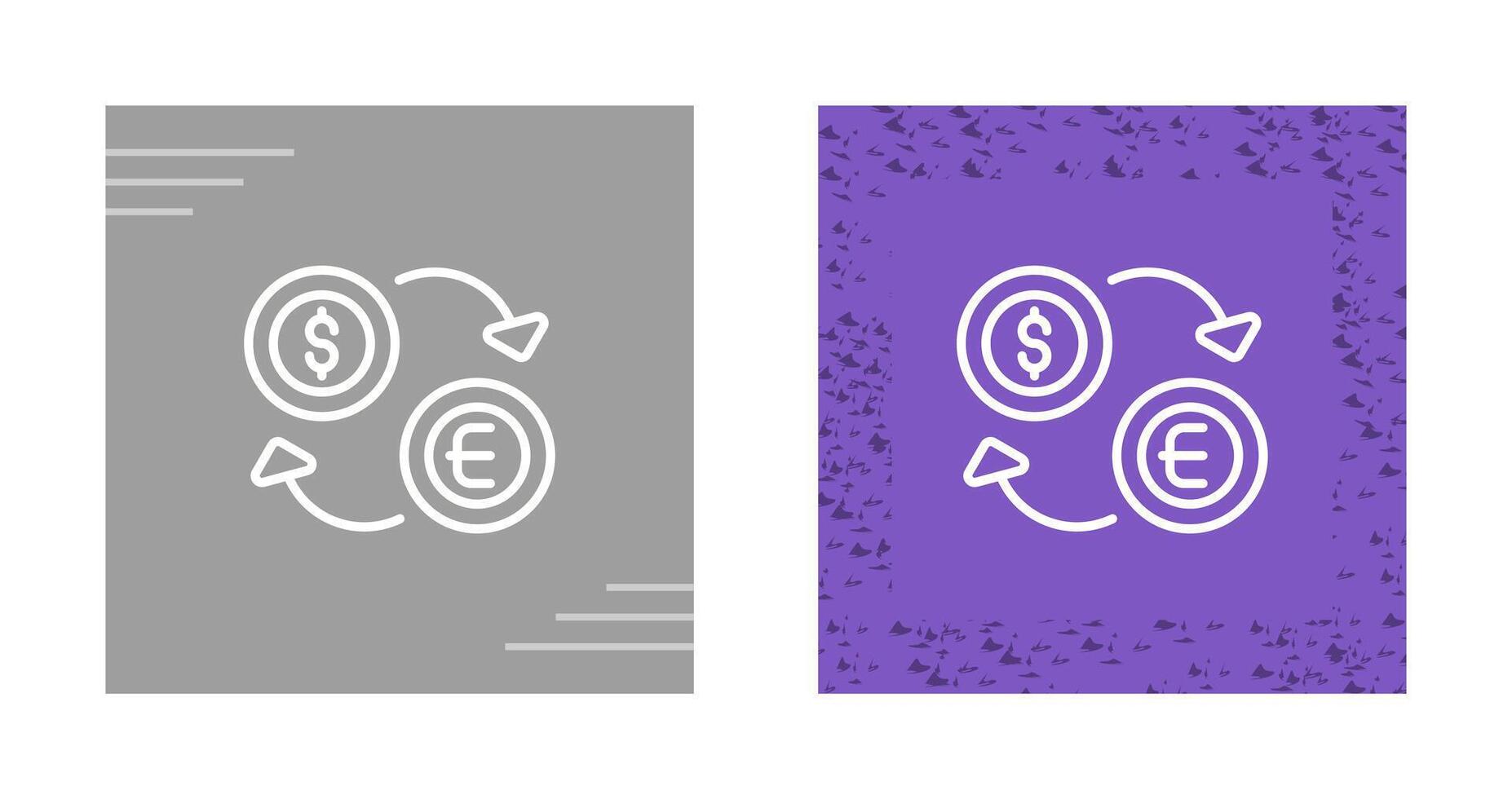 icône de vecteur de change de devises