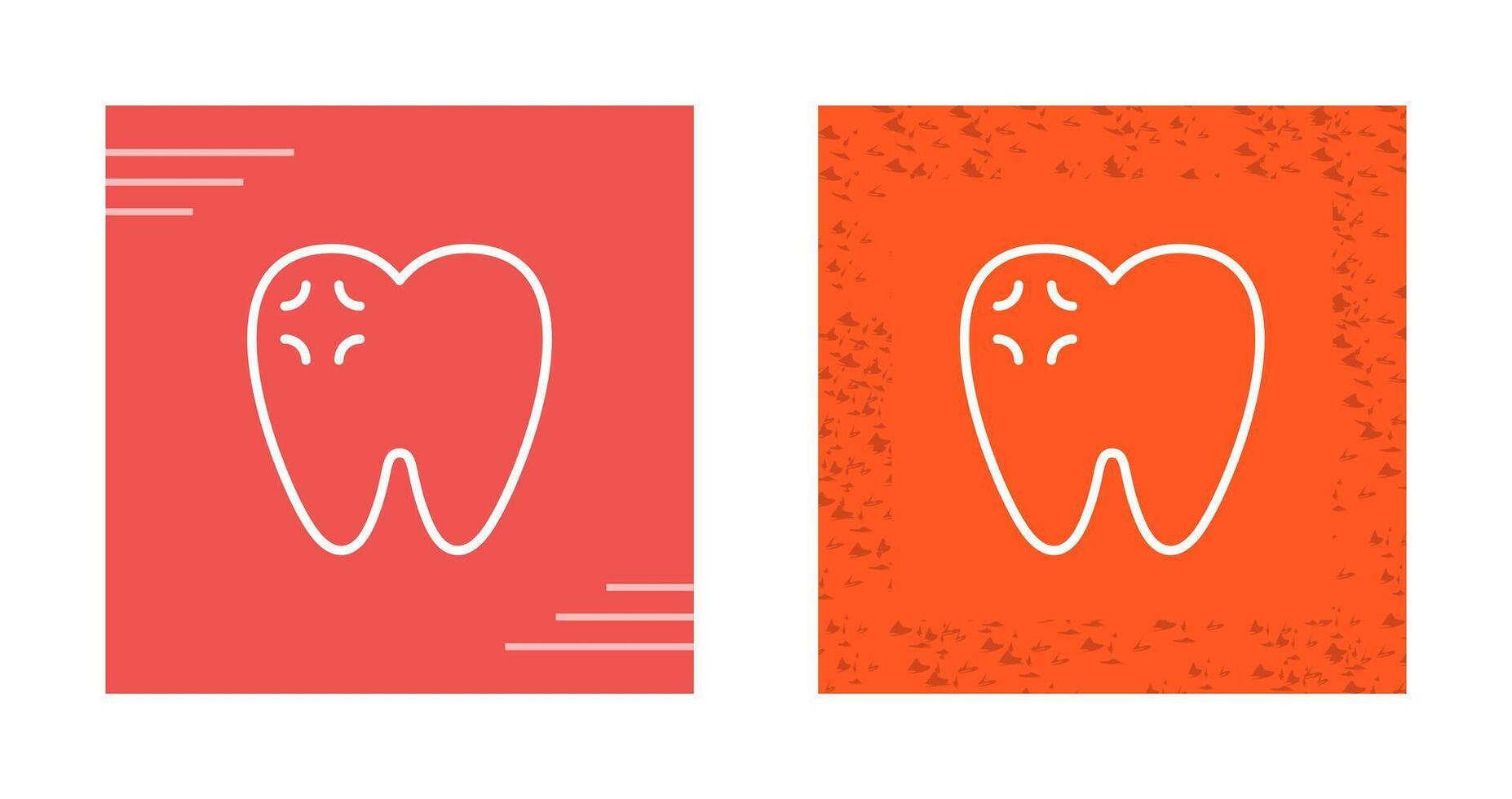 icône de vecteur de maux de dents