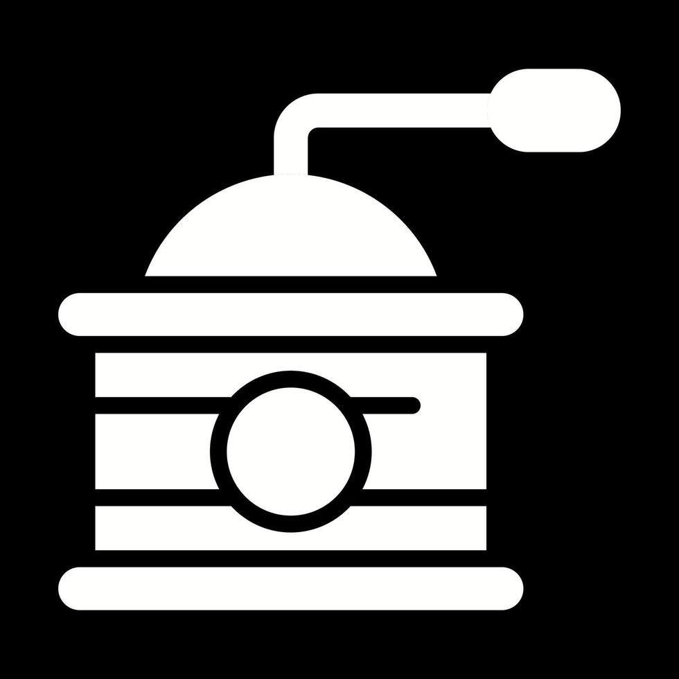 icône de vecteur de moulin à café