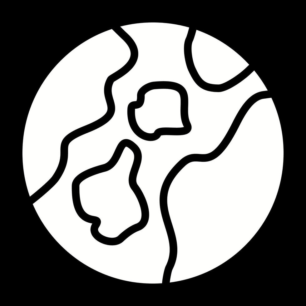icône de vecteur de terre