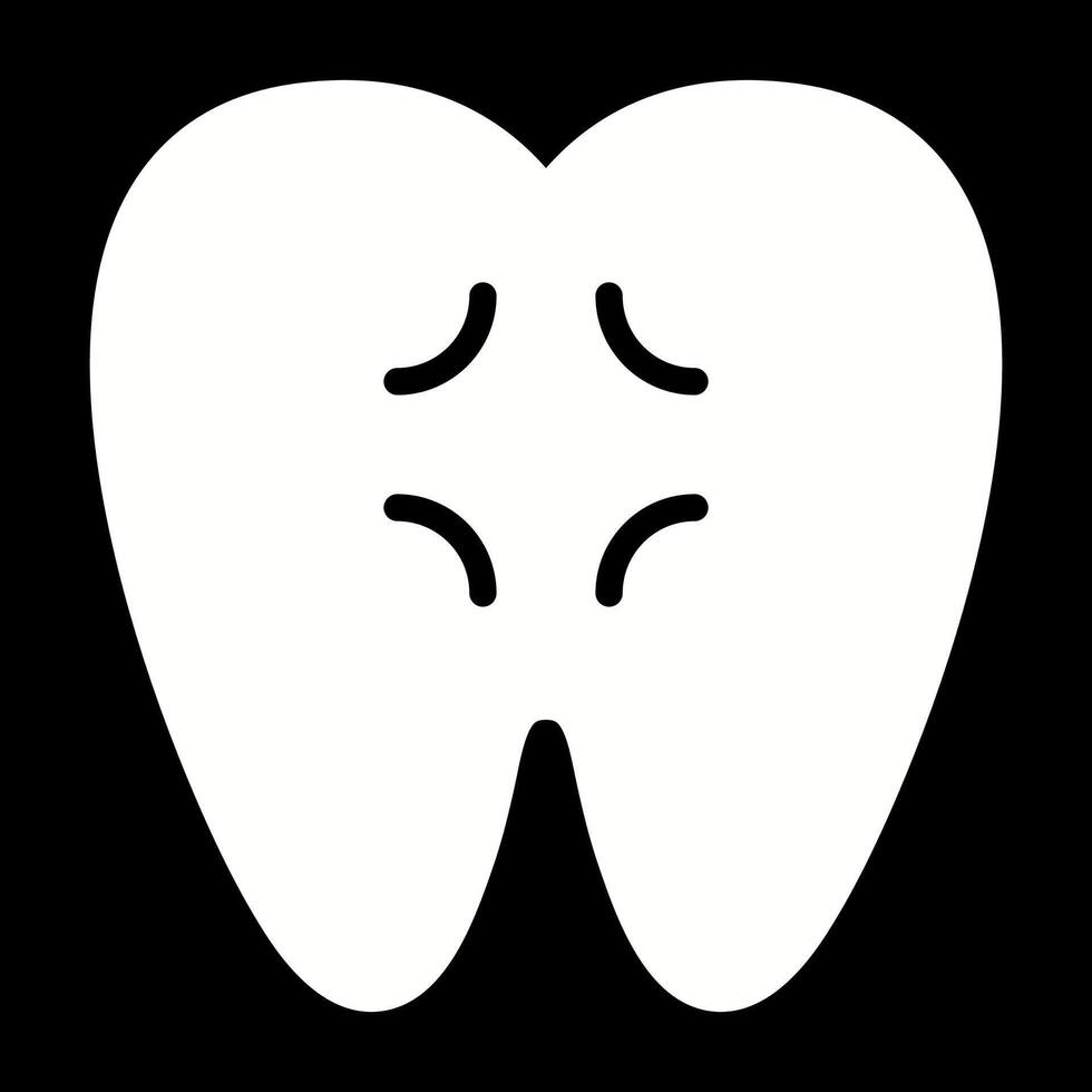 icône de vecteur de maux de dents