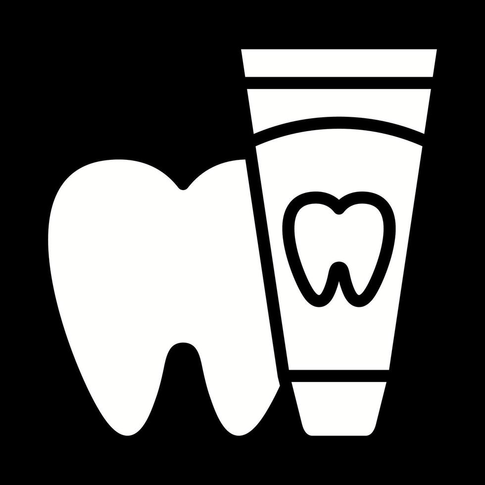 icône de vecteur de dentifrice