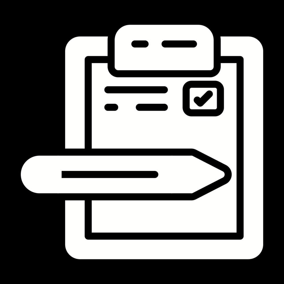 icône de vecteur stylo et papier