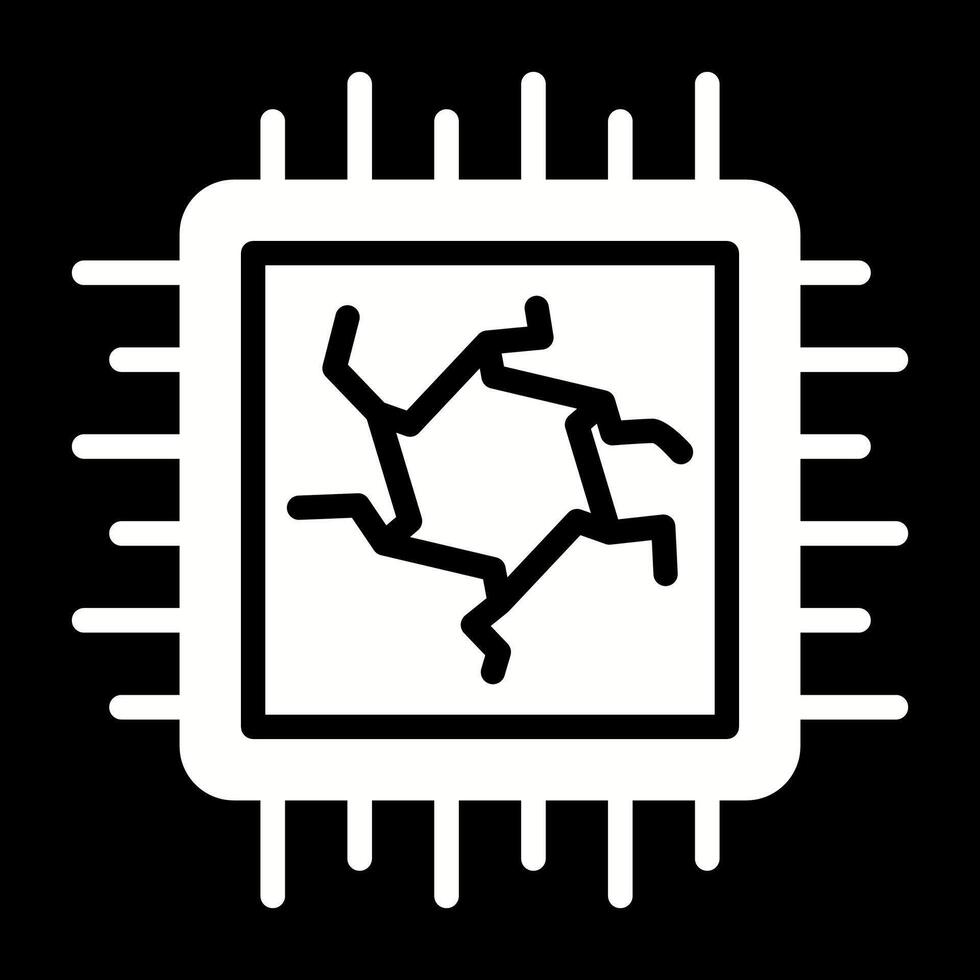 icône de vecteur de processeur