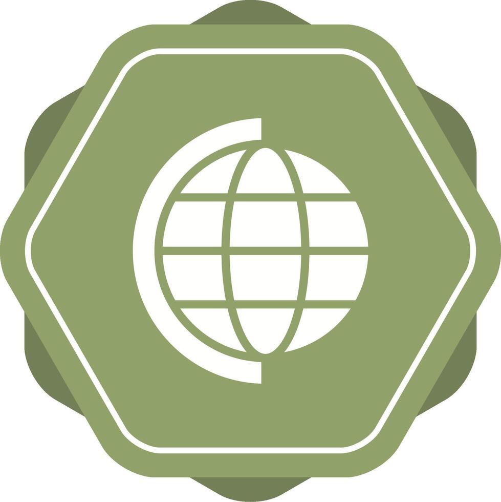 icône de vecteur de globe