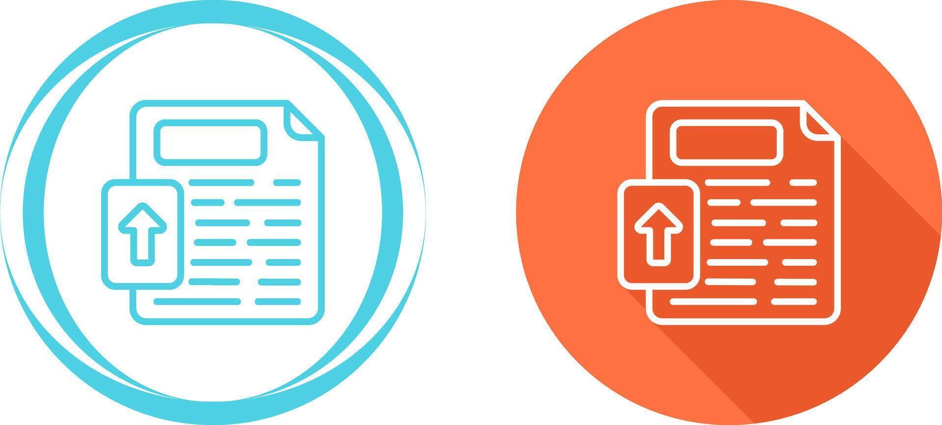 icône de vecteur de fichier de téléchargement