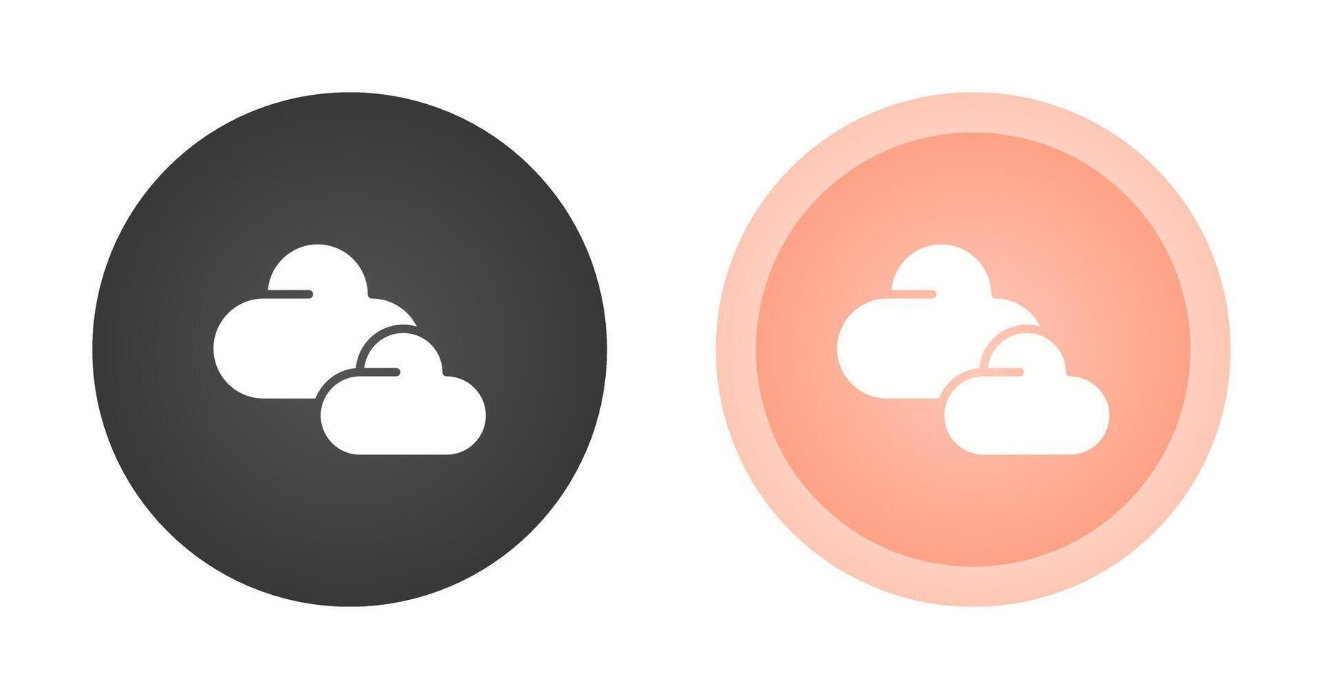 icône de vecteur de nuage