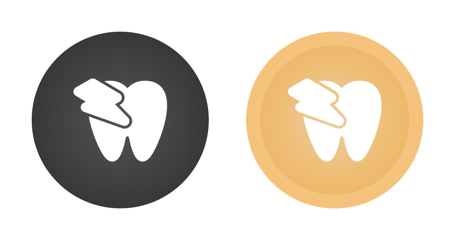 icône de vecteur de maux de dents