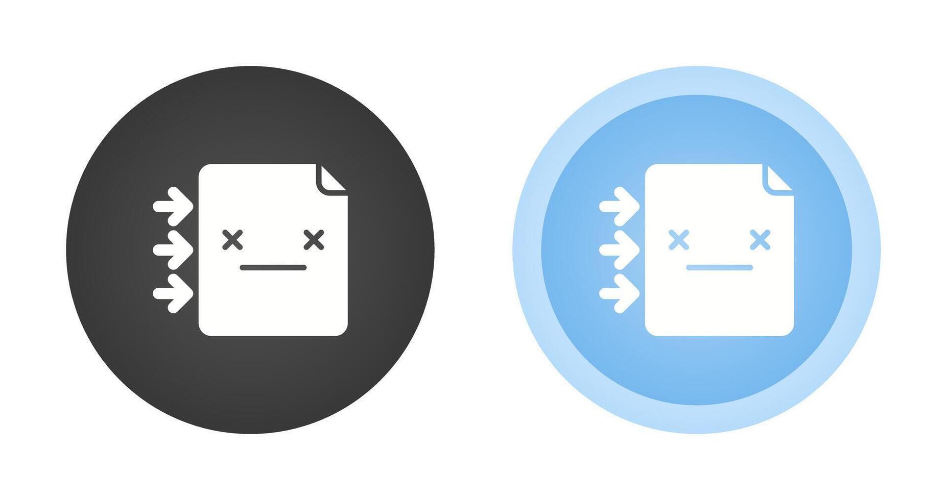 icône de vecteur de document