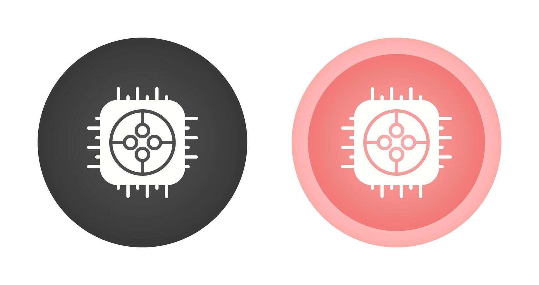 icône de vecteur de processeur