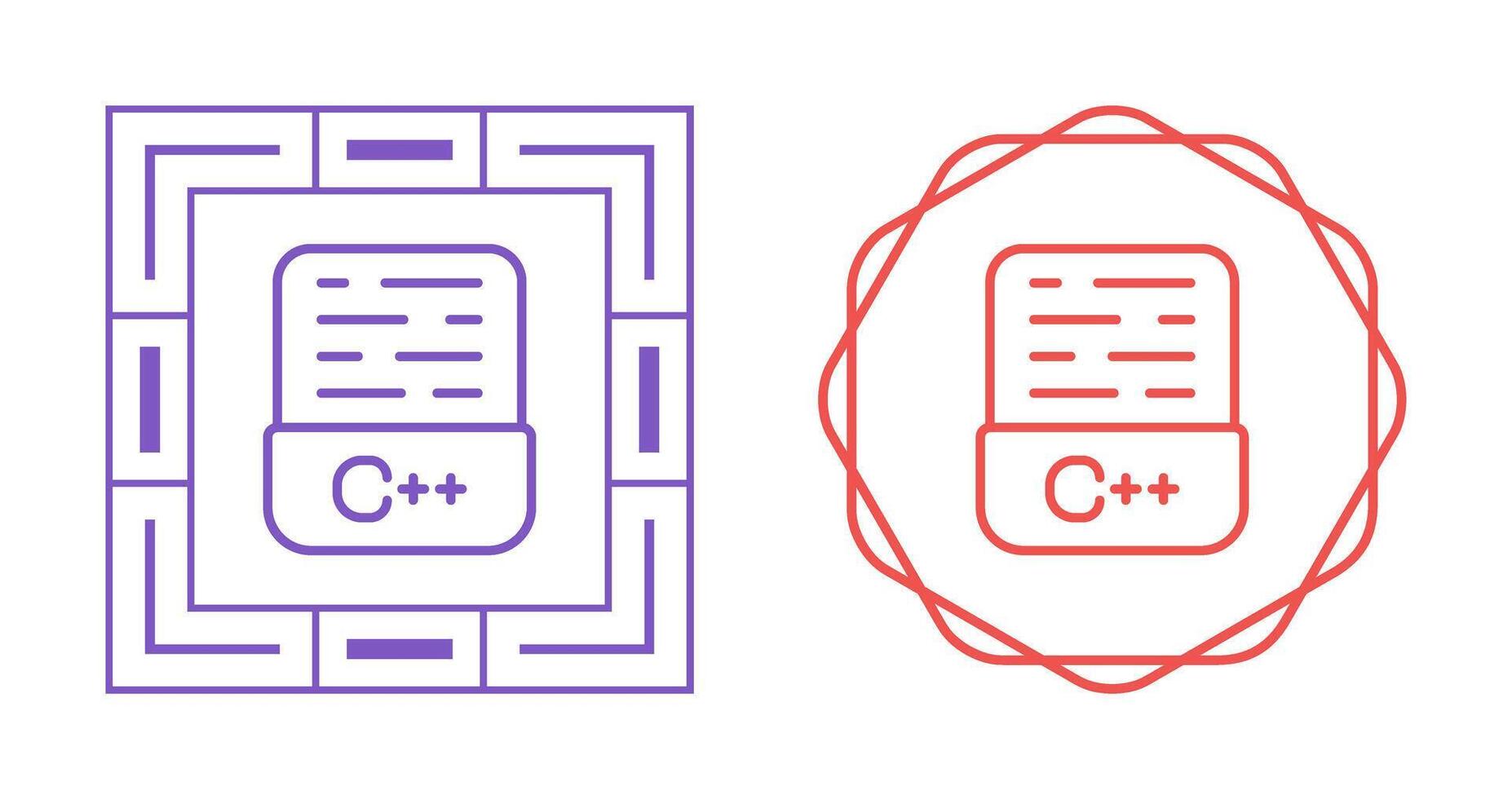 icône de vecteur de langage de programmation