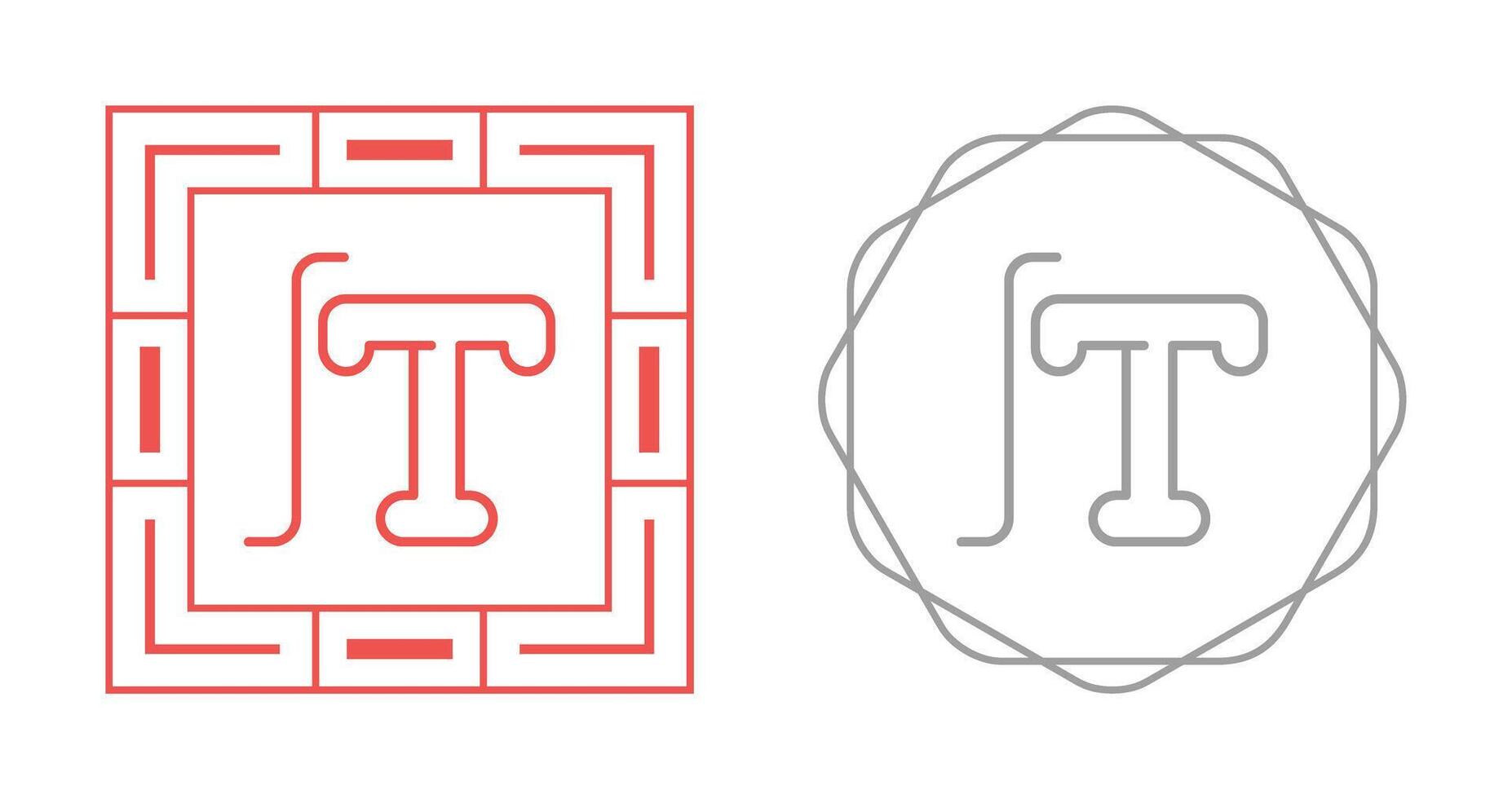 icône de vecteur de typographie