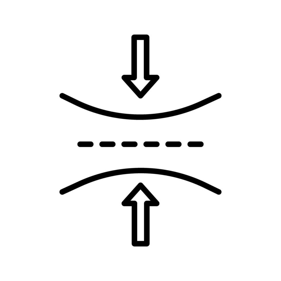 icône de vecteur d'élasticité