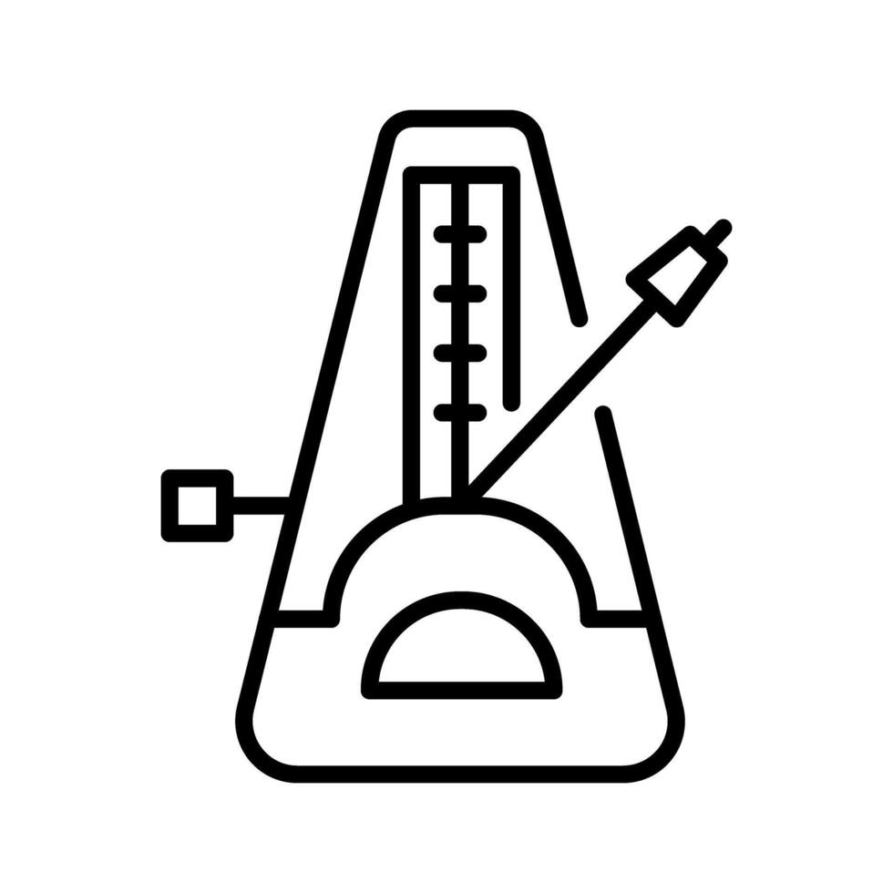 icône de vecteur de métronome