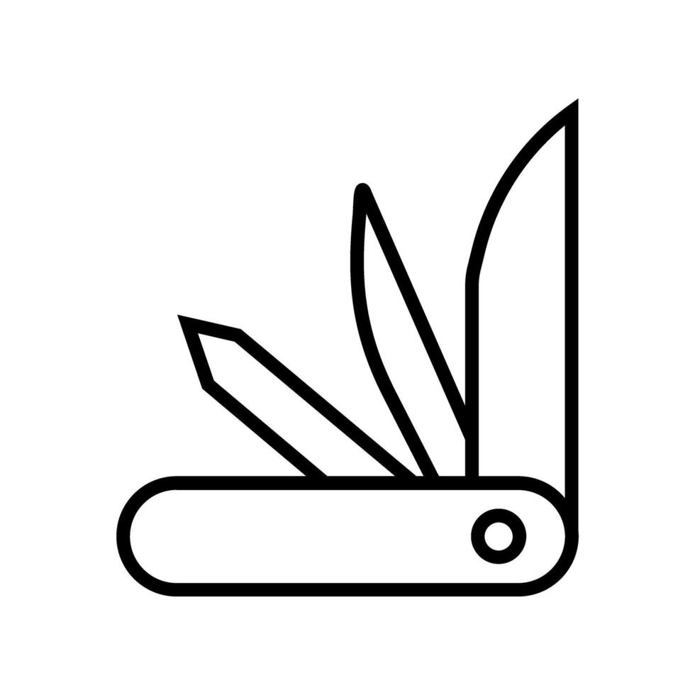 icône de vecteur de couteau suisse