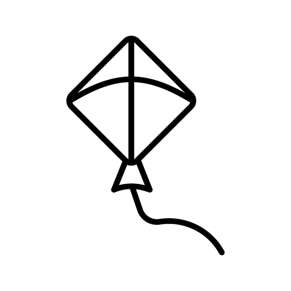 icône de vecteur de cerf-volant