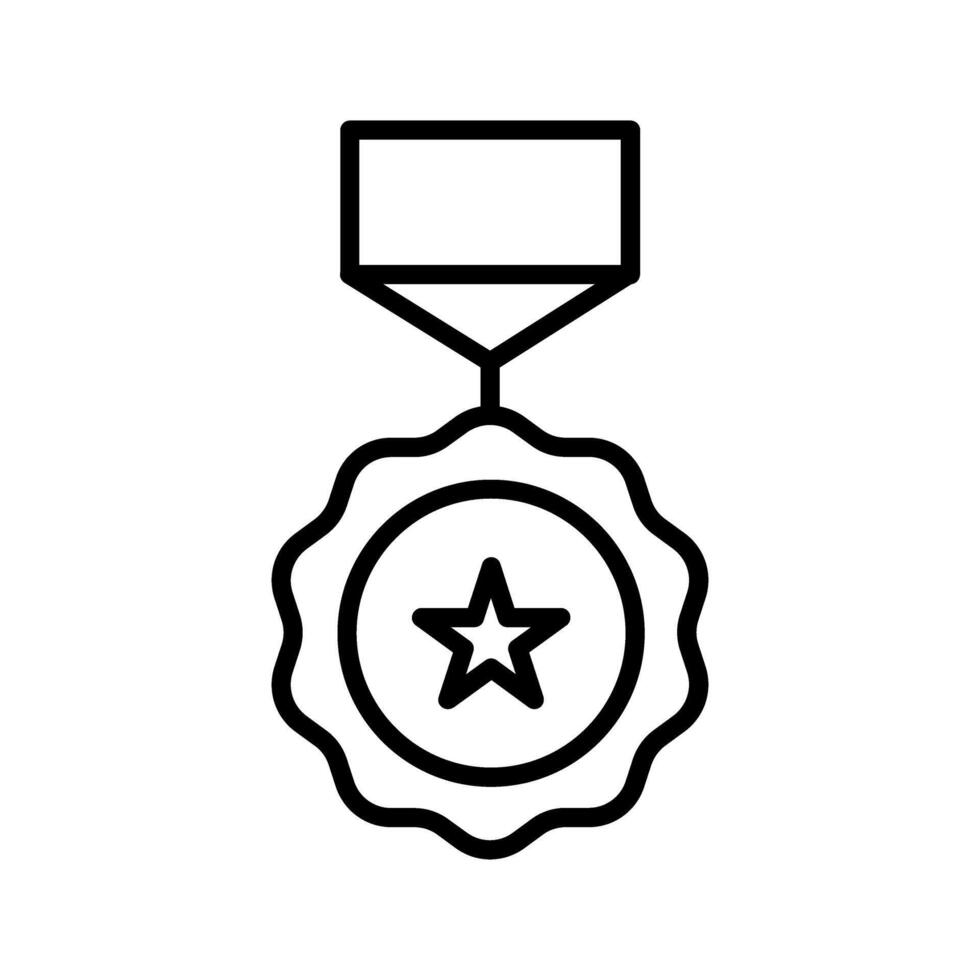 icône de vecteur de médaille