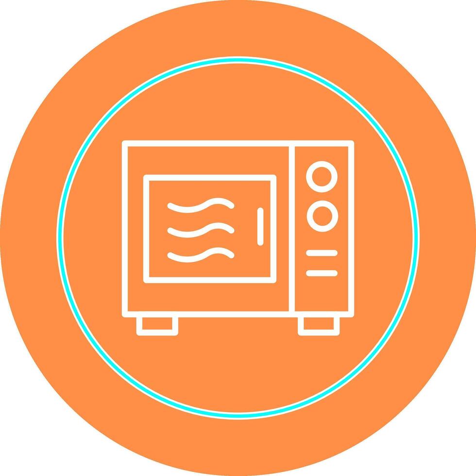 icône de vecteur de micro-ondes