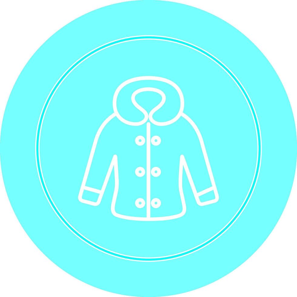 icône de vecteur de vêtements d'hiver