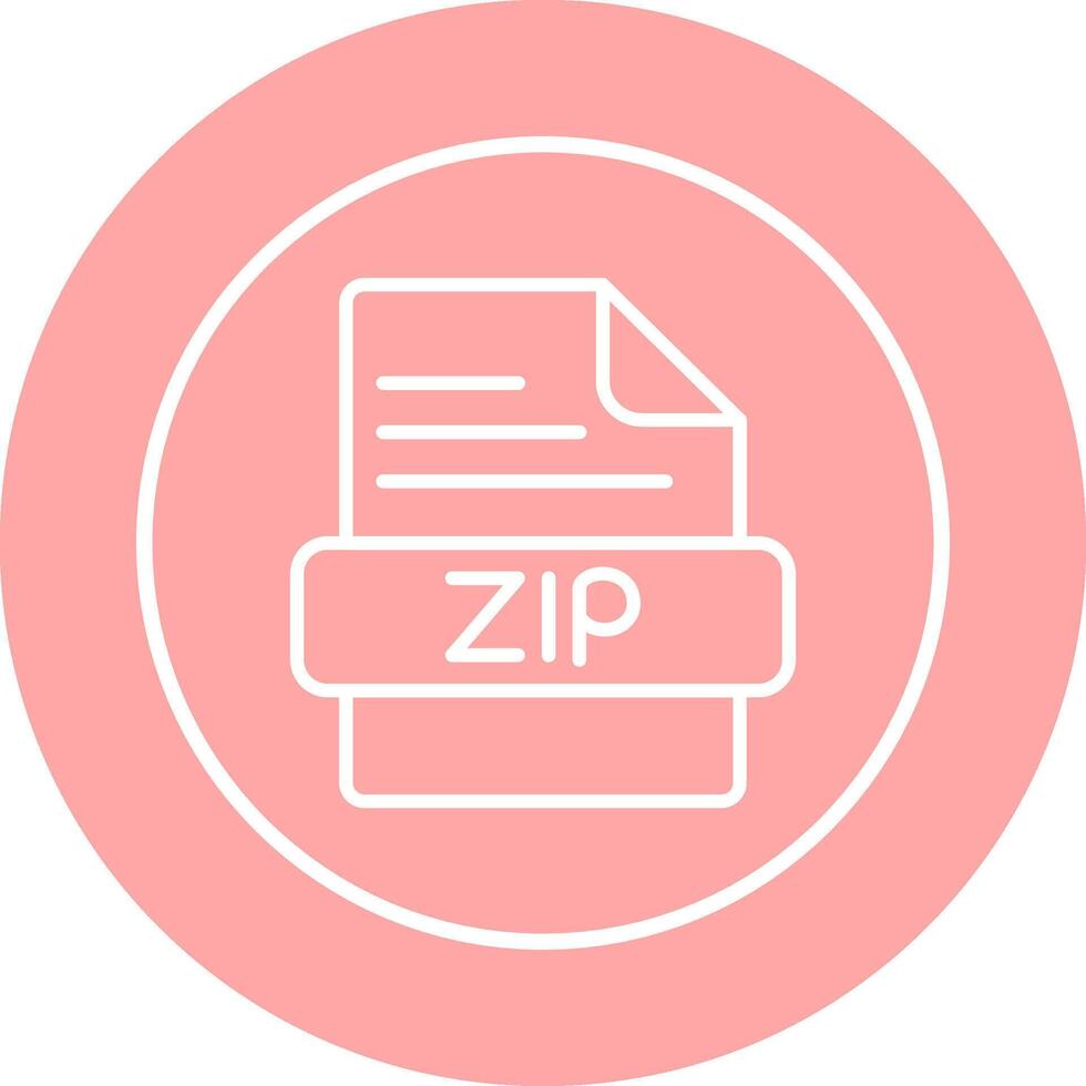 icône de vecteur zip
