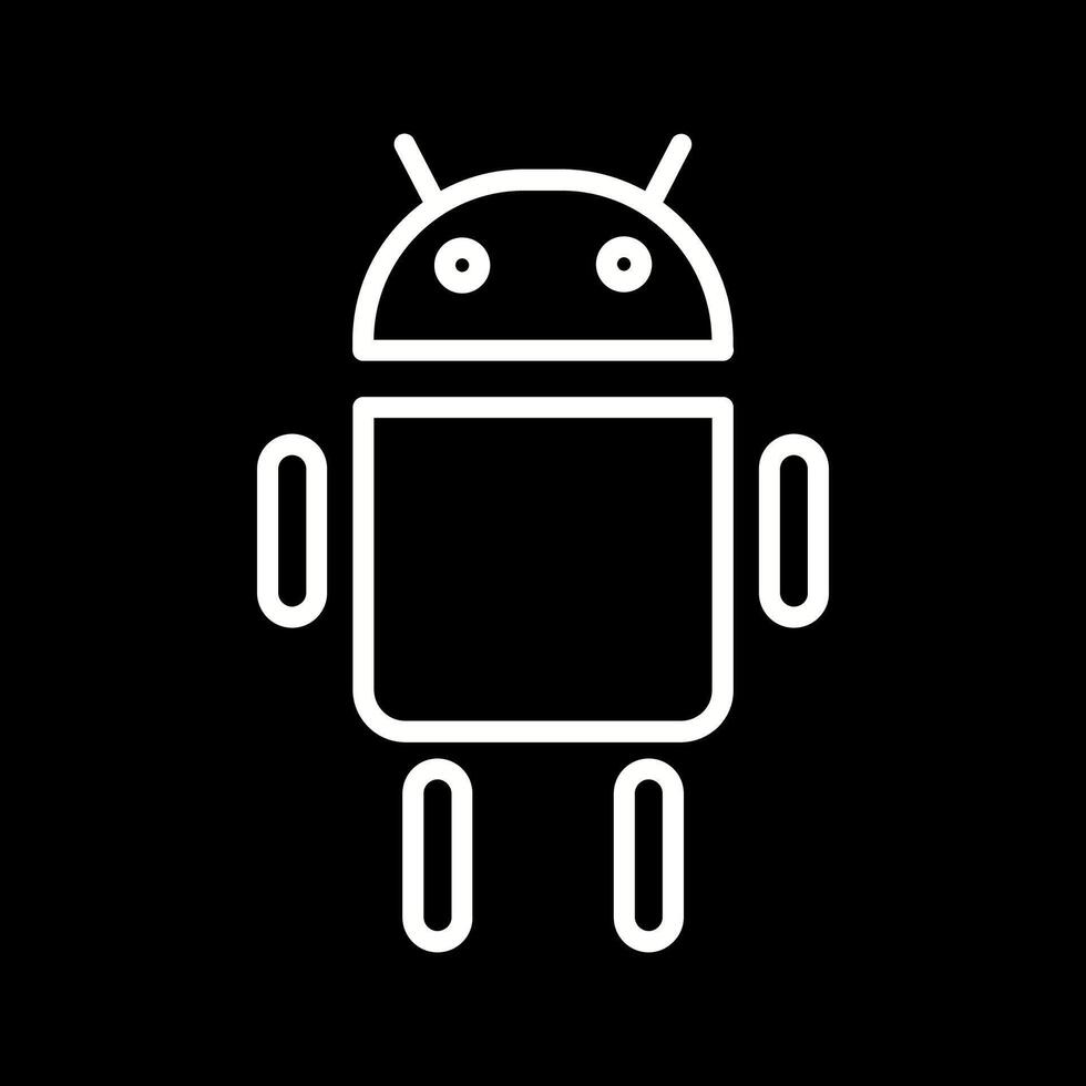 icône de vecteur androïde
