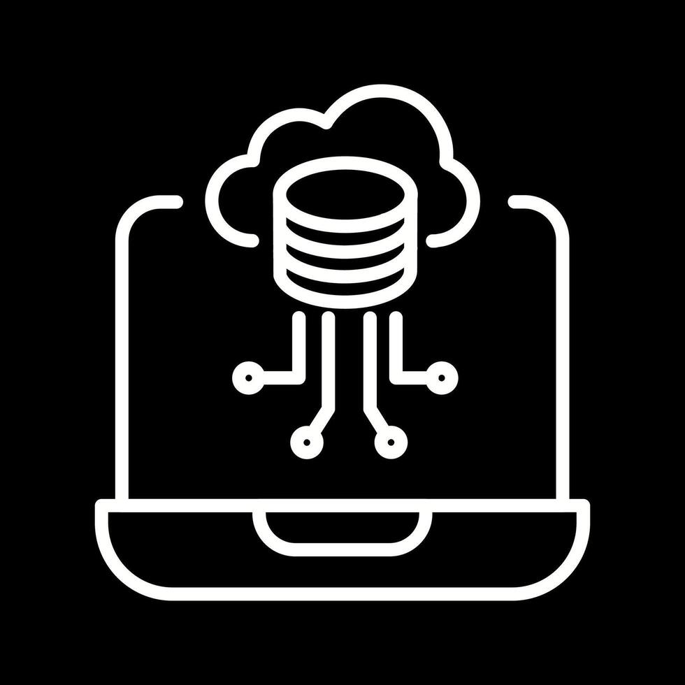 icône de vecteur de stockage de données