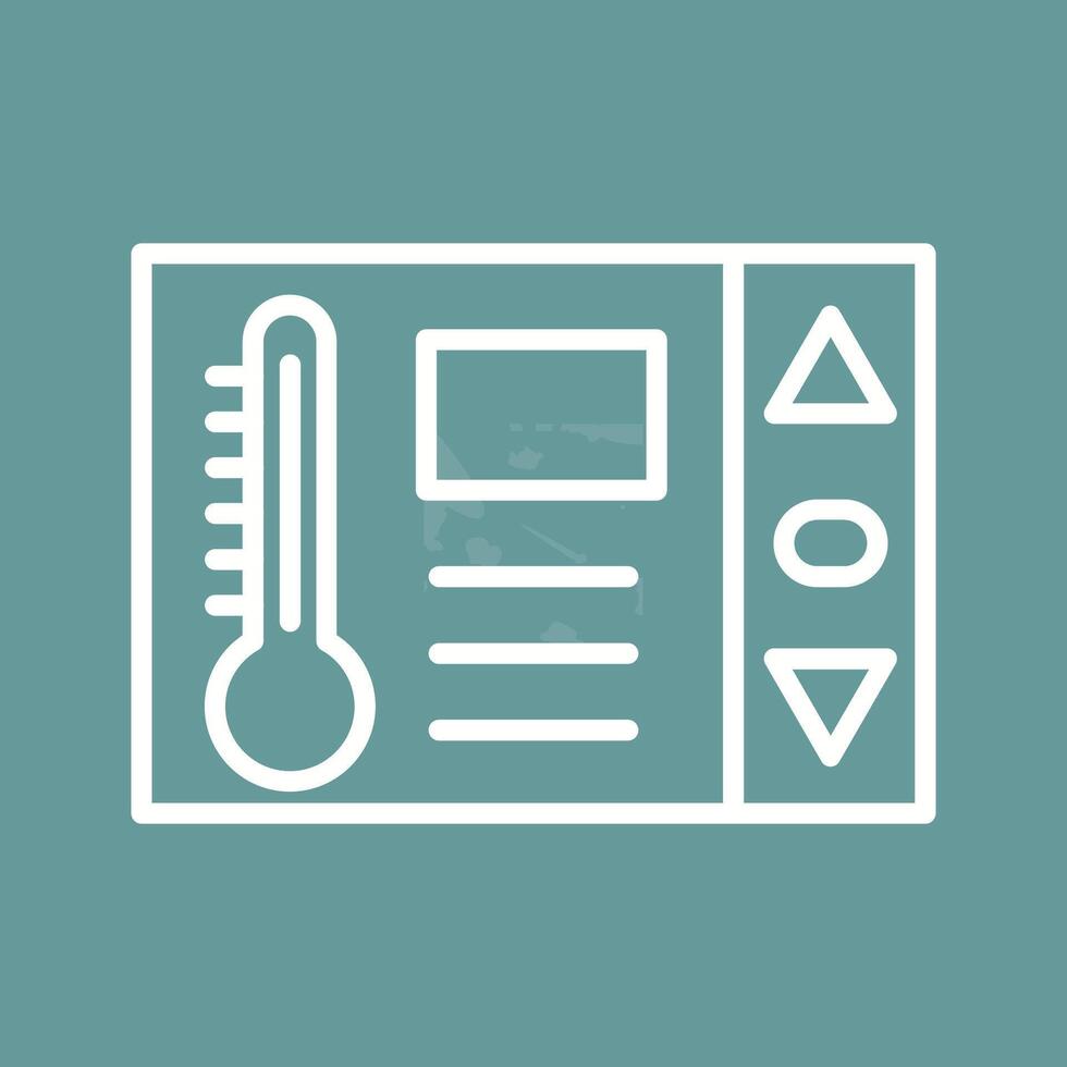 icône de vecteur de thermostat