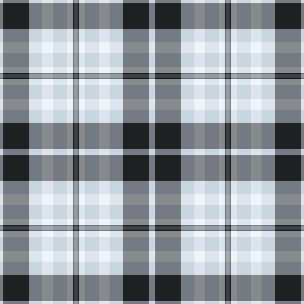 à manger Contexte vérifier tartan, couverture modèle sans couture vecteur. couture textile plaid texture en tissu dans pastel et blanc couleurs. vecteur