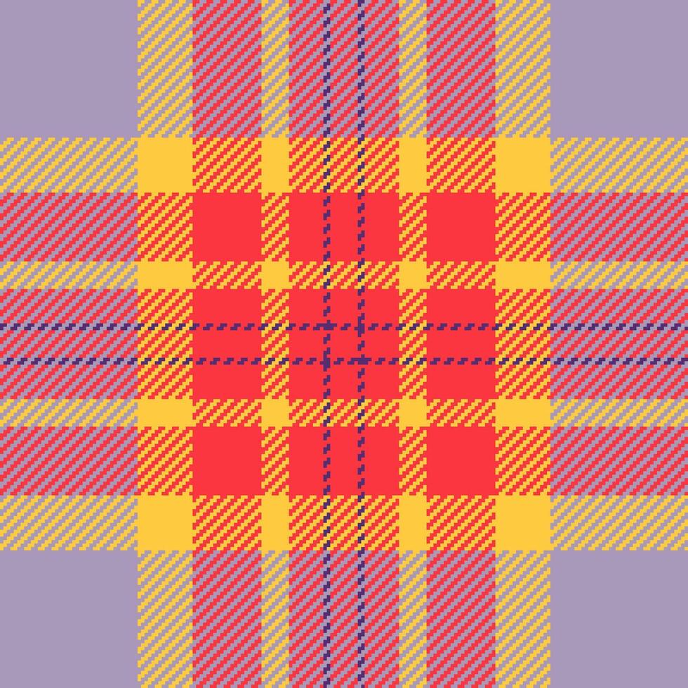 tartan sans couture vecteur de vérifier texture Contexte avec une textile en tissu modèle plaid.