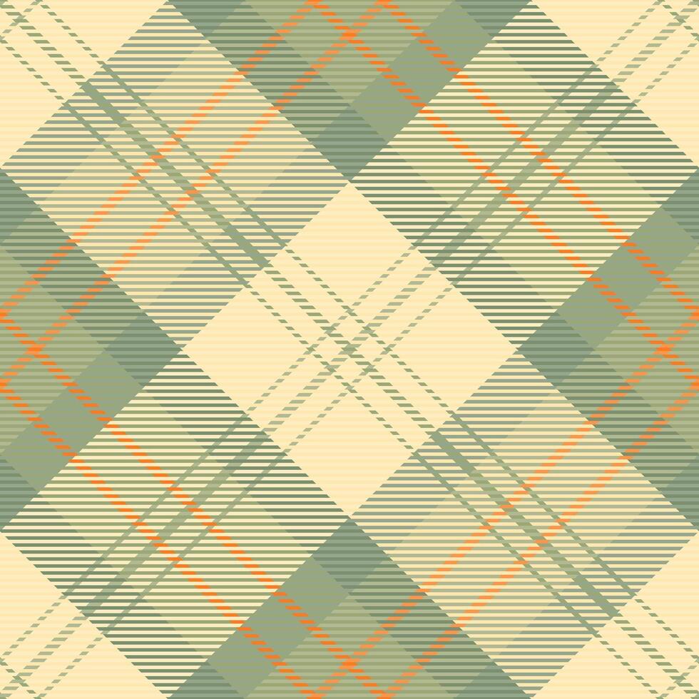 toile cirée modèle plaid vecteur, Années 50 texture tartan tissu. jupe textile vérifier Contexte sans couture dans pastel et mocassin couleurs. vecteur