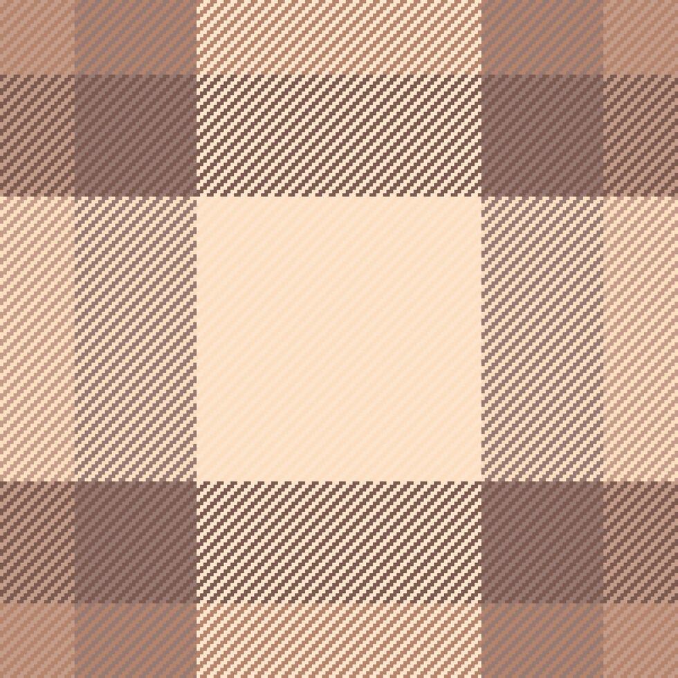 grand modèle plaid tissu, tous les jours textile texture Contexte. délicat vérifier tartan vecteur sans couture dans lumière et pastel couleurs.