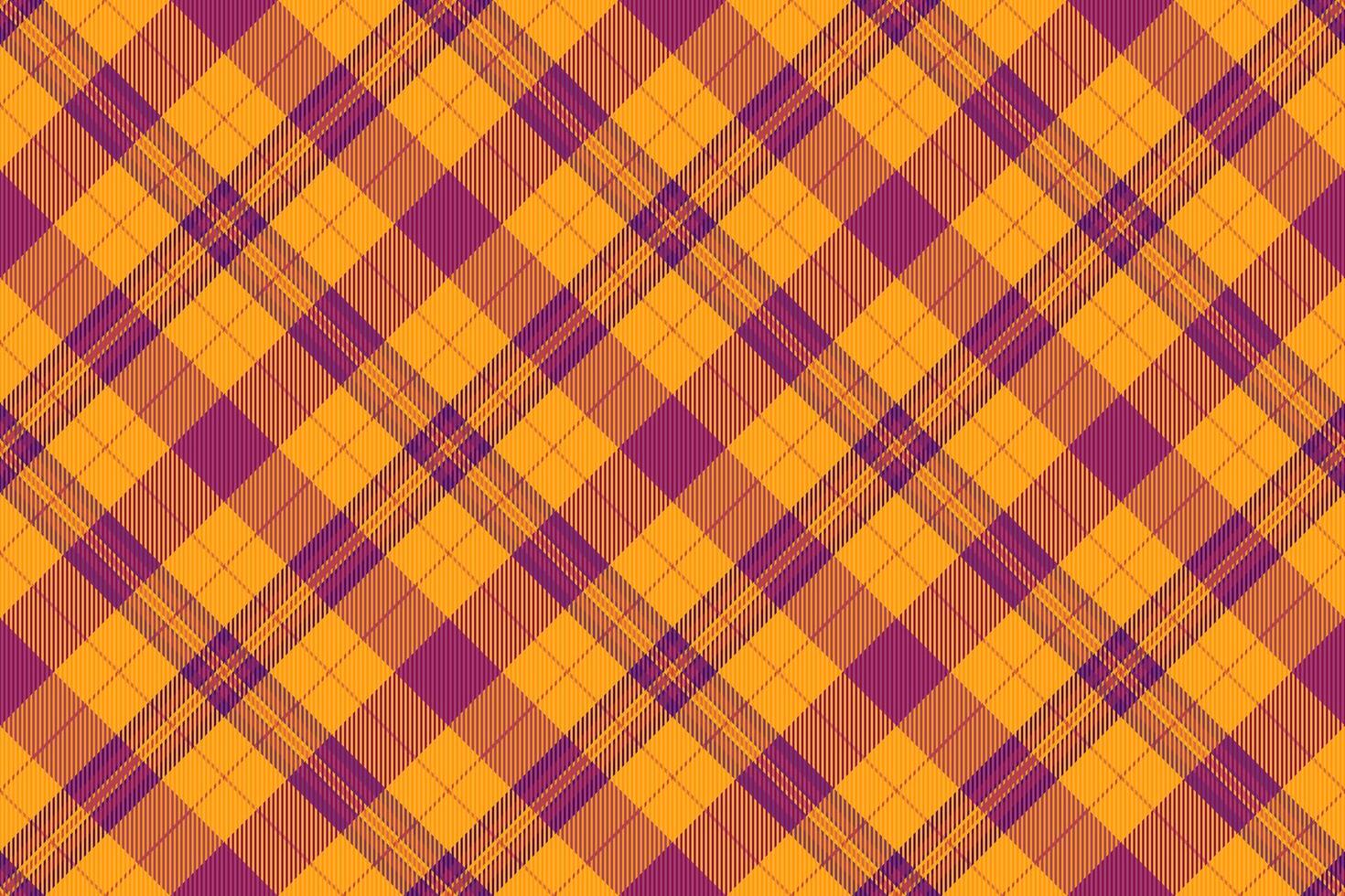 africain en tissu vecteur modèle, Facile texture tartan plaid. à manger textile Contexte sans couture vérifier dans rose et ambre couleurs.