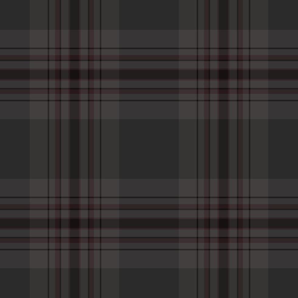 Indien sans couture texture tartan, cuisine en tissu Contexte plaid. collection modèle textile vérifier vecteur dans foncé et gris couleurs.