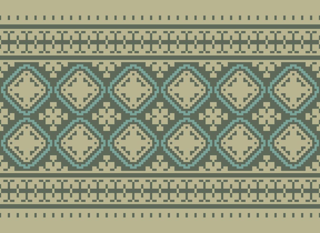 traverser point. géométrique ethnique motifs. conception pour sari, patola, sari, dupatta, vyshyvanka, Rushnyk, dupatta, vêtements, tissu, batique, tricots, broderie, Ikkat, pixel modèle. traditionnel conception. vecteur