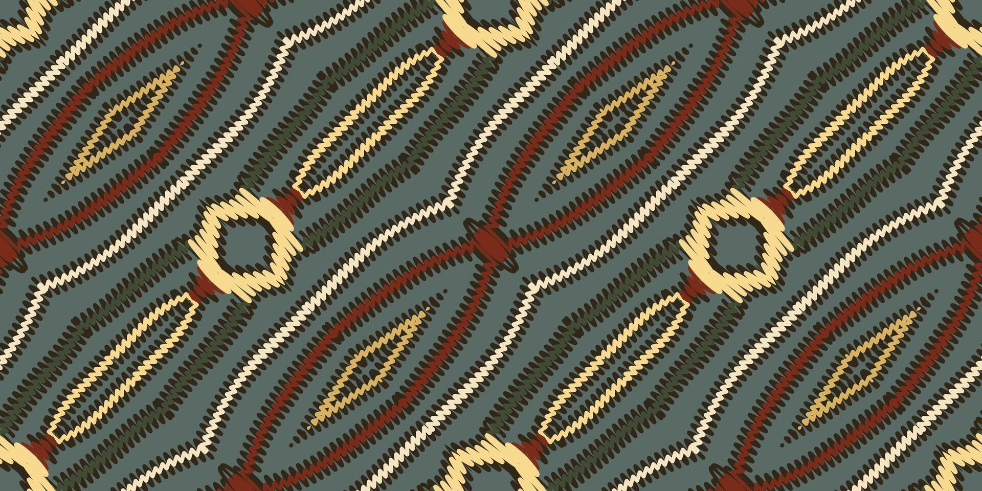 attacher colorant modèle sans couture australien Aborigène modèle motif broderie, ikat broderie vecteur conception pour impression vyshyvanka napperon courtepointe sarong sarong plage kurtis Indien motifs