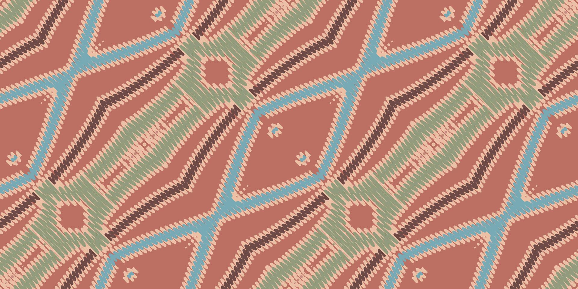 africain ikat paisley broderie. géométrique ethnique Oriental sans couture modèle traditionnel Contexte. aztèque style abstrait vecteur illustration. conception pour texture, tissu, vêtements, emballage, tapis.