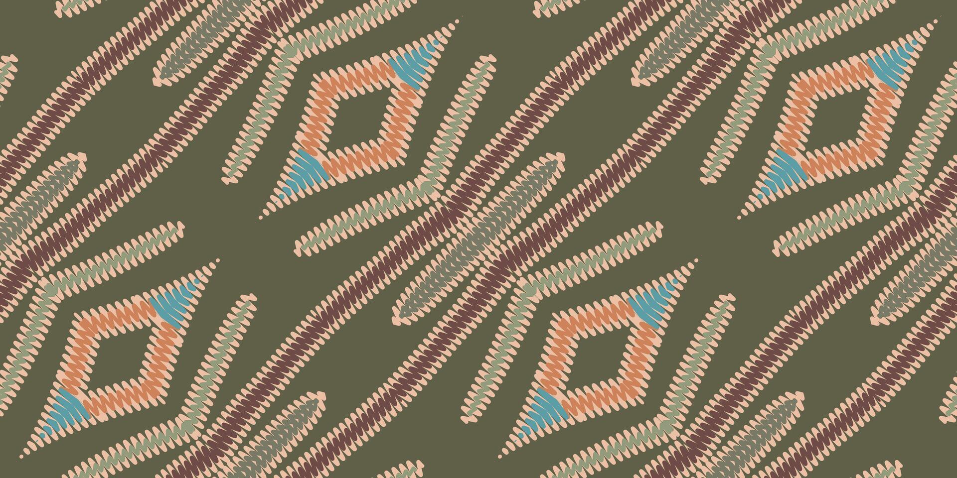 africain ikat paisley broderie. géométrique ethnique Oriental sans couture modèle traditionnel Contexte. aztèque style abstrait vecteur illustration. conception pour texture, tissu, vêtements, emballage, tapis.