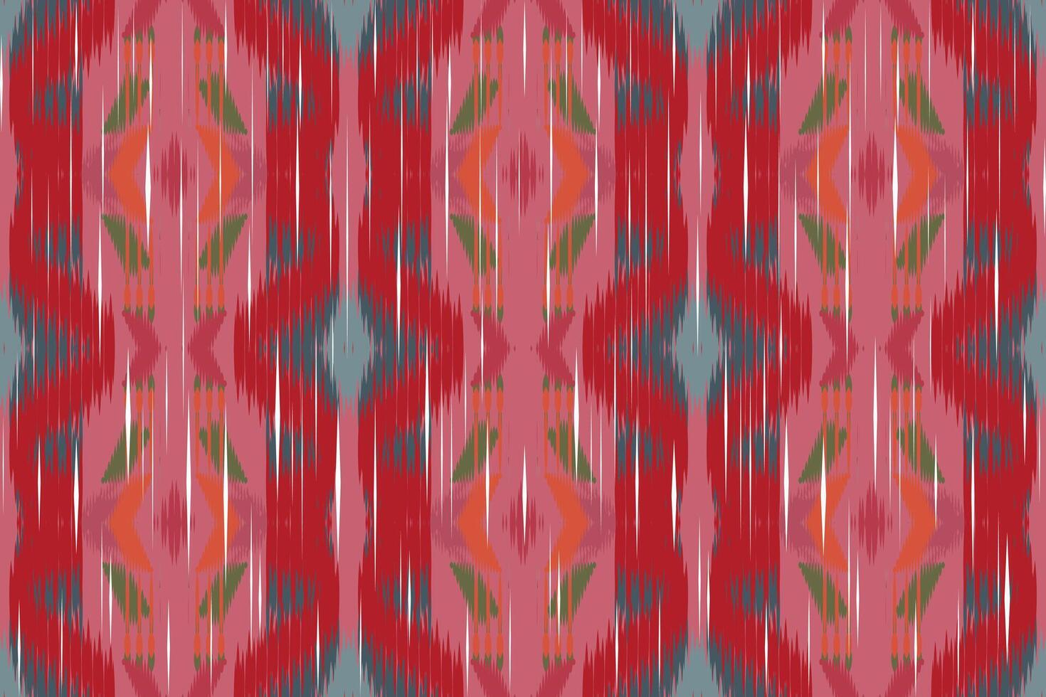 ikat paisley broderie sur le en tissu dans Indonésie, Inde et asiatique pays.géométrique ethnique Oriental sans couture motif.aztèque style. illustration.design pour texture, tissu, vêtements, emballage, tapis. vecteur