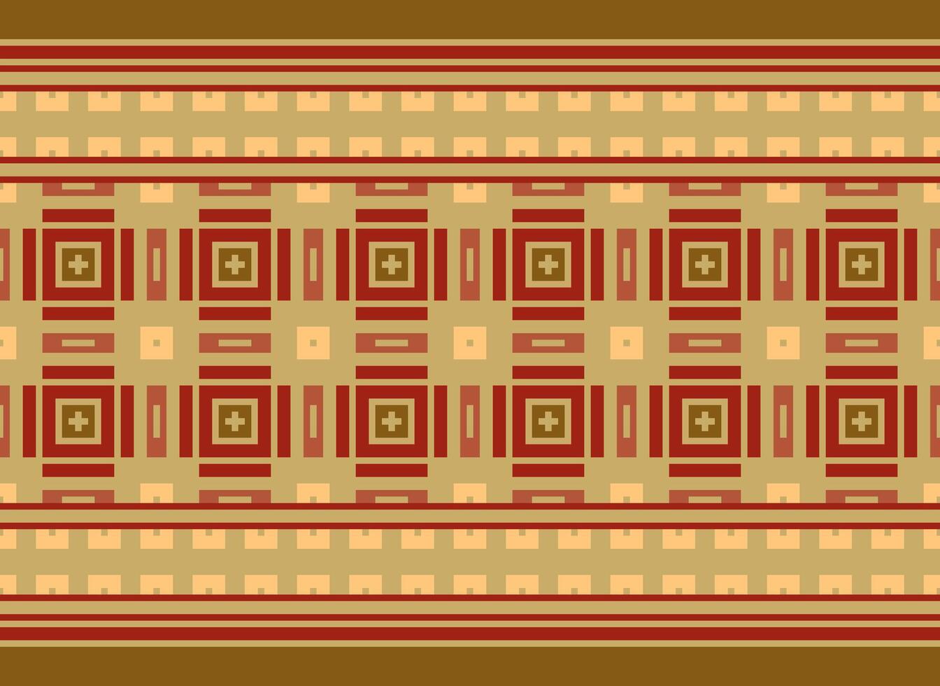 traverser point. géométrique ethnique motifs. conception pour sari, patola, sari, dupatta, vyshyvanka, Rushnyk, dupatta, vêtements, tissu, batique, tricots, broderie, Ikkat, pixel modèle. traditionnel conception. vecteur