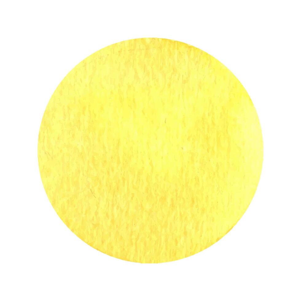 Jaune Soleil clipart. main tiré aquarelle illustration vecteur