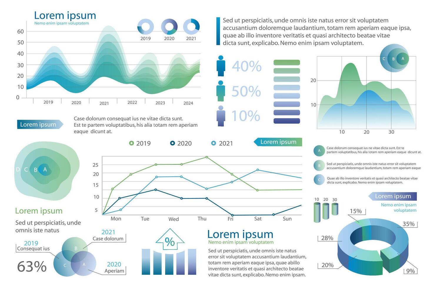 méga ensemble de infographie éléments Les données visualisation vecteur conception modèle. pouvez être utilisé pour pas, choix, affaires processus, flux de travail, diagramme, organigramme, calendrier, commercialisation. paquet Info graphique.