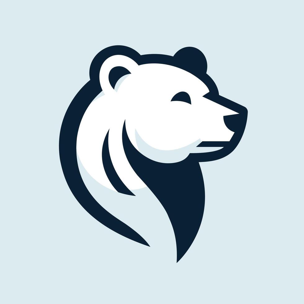 vecteur de logo d'ours