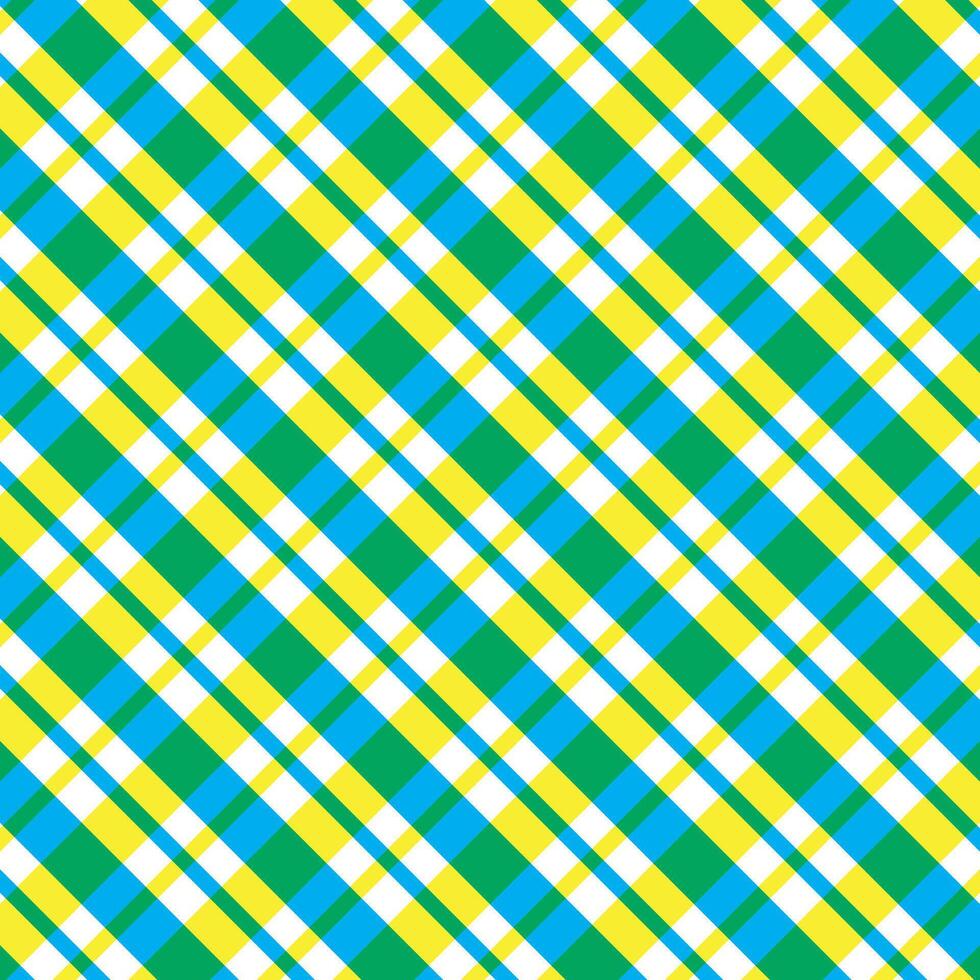 Facile abstrait jointes Jaune Couleur plaid modèle vecteur