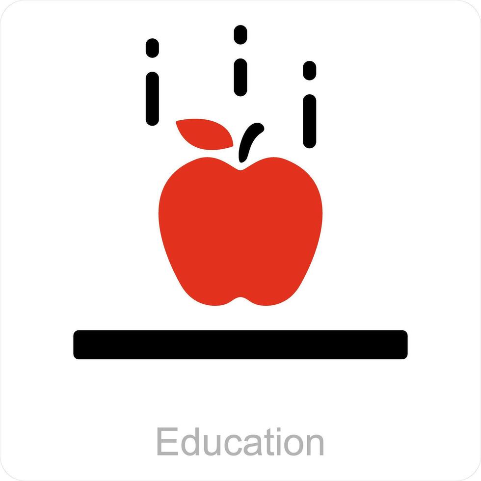 éducation et étude icône concept vecteur