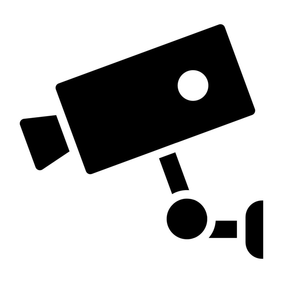 un icône conception de vidéosurveillance Sécurité caméra vecteur