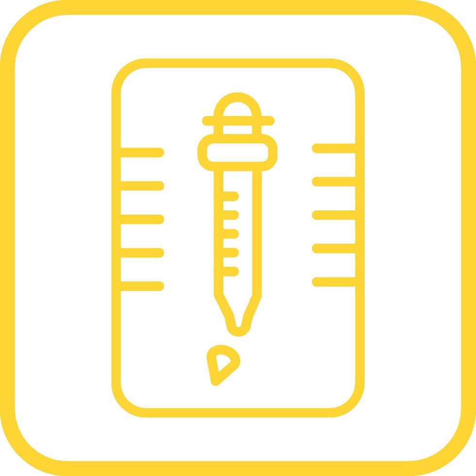 icône de vecteur de compte-gouttes