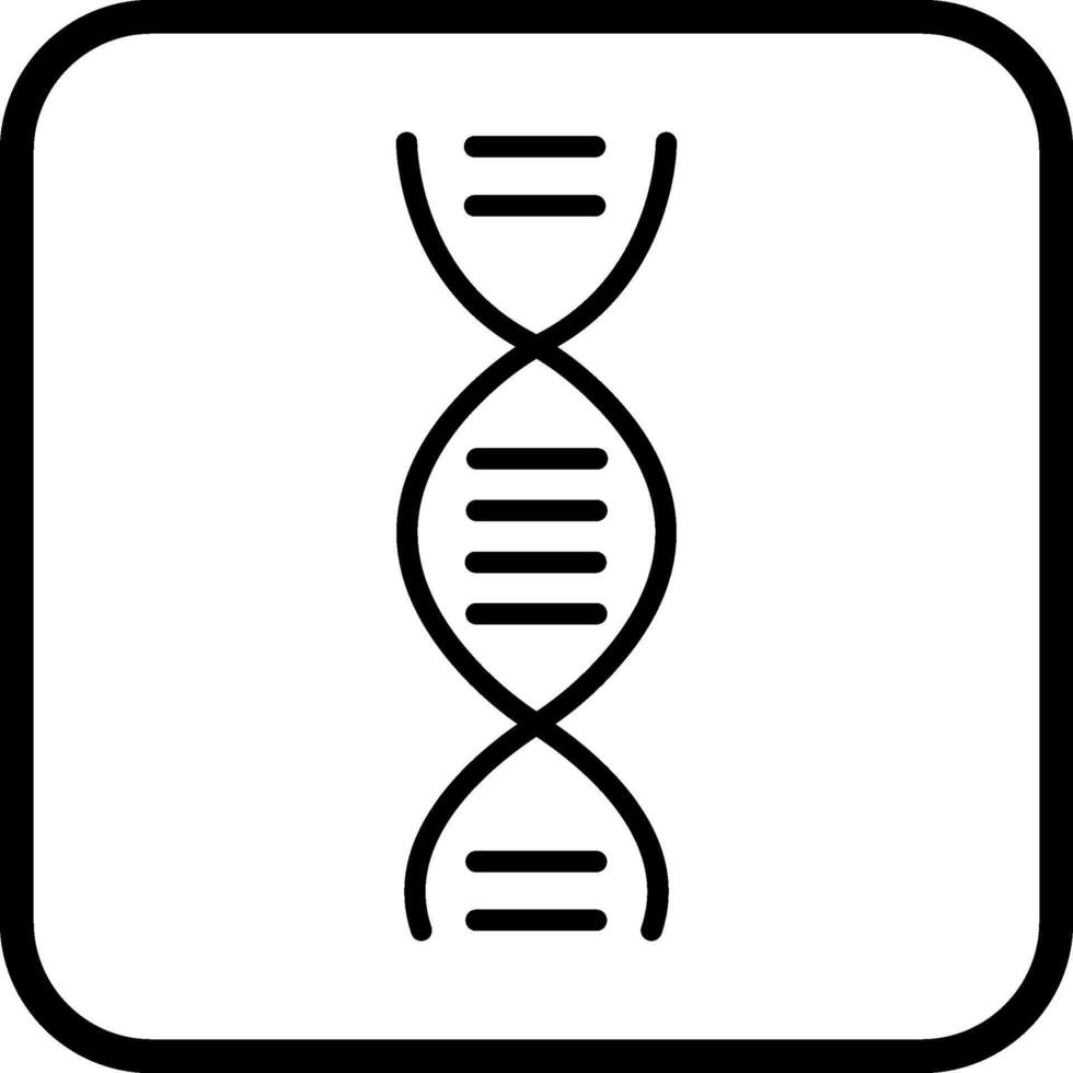 icône de vecteur de structure adn