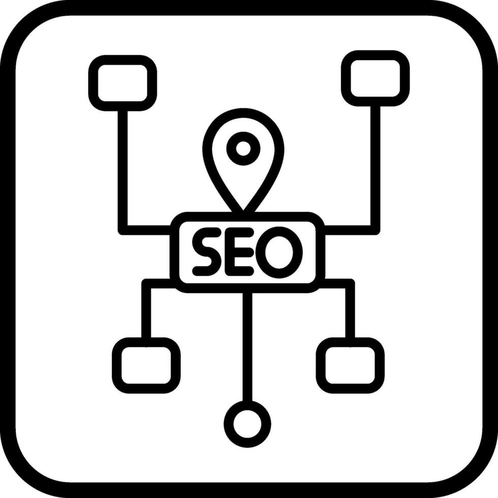 seo structure vecteur icône